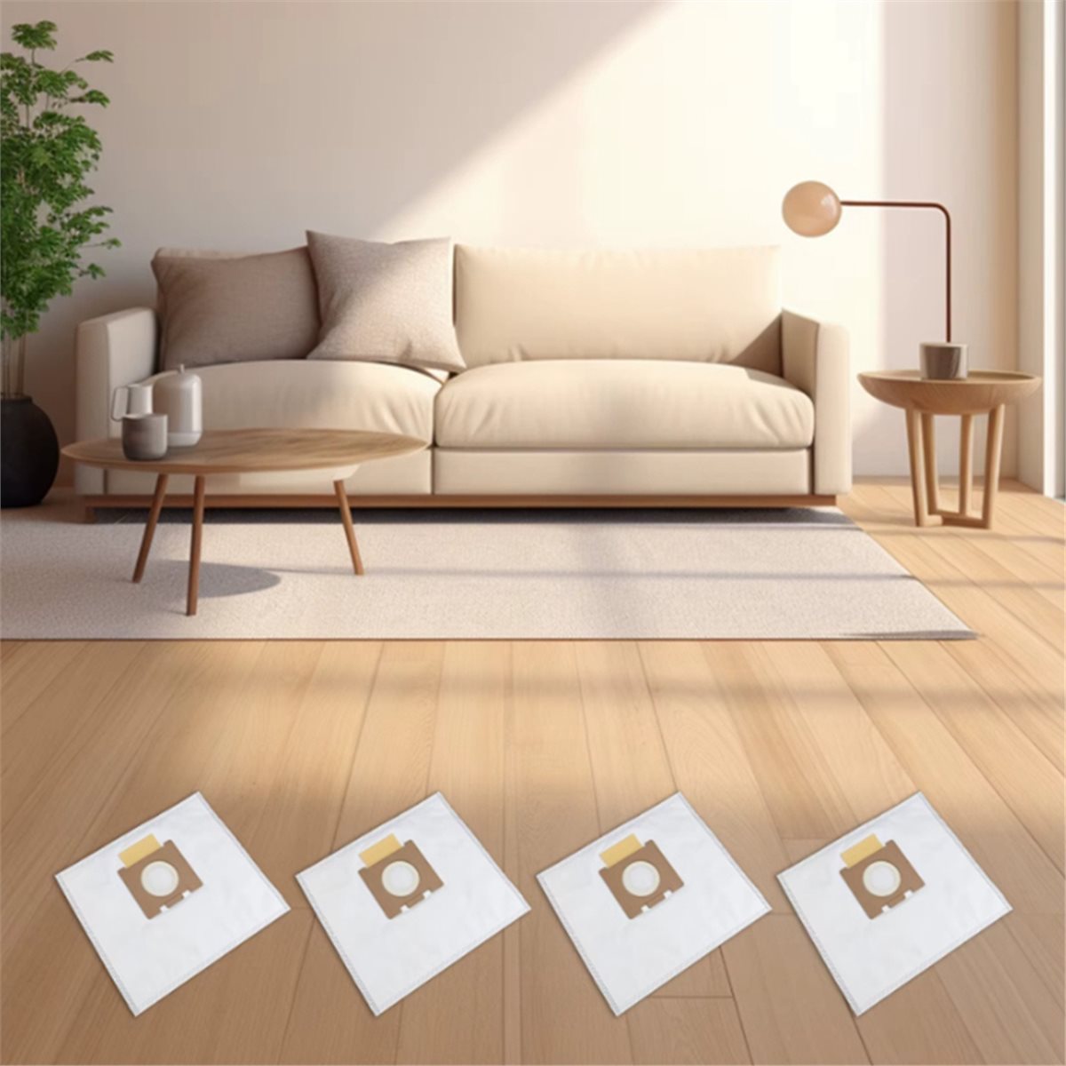Home Improvement Materials - (ABJZ) 4Pcs Dust Bag for HOOVER