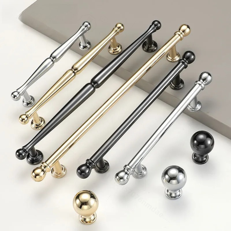 French Chrome Plated Zinc Allo - огляд і ціна Cabinet Handle Pull