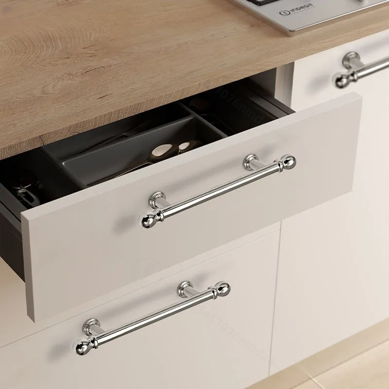 French Chrome Plated Zinc Allo - огляд і ціна Cabinet Handle Pull