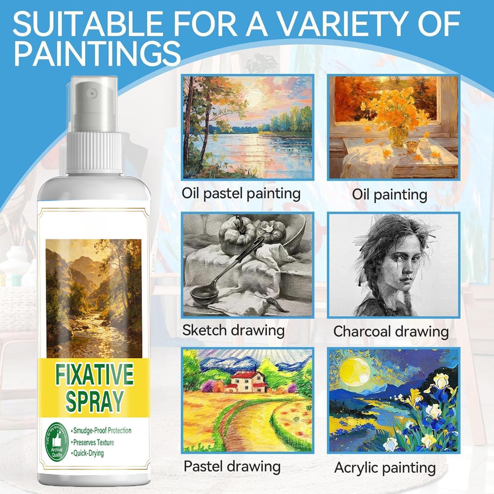 120ml Fixative Spray Smuge-Pro - огляд і ціна Spray Paint Primer