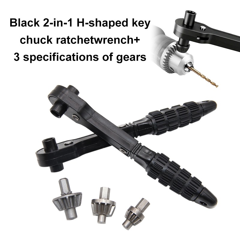 Black H-Shaped Drill Chuck Rat - огляд і ціна Home Improvement Warehouse