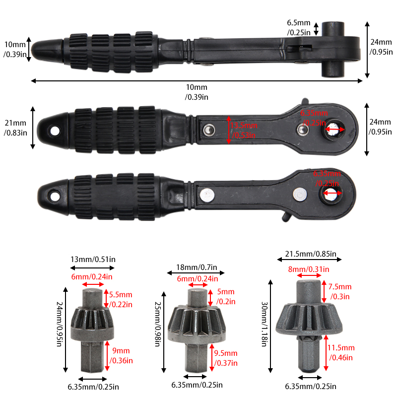 Black H-Shaped Drill Chuck Rat - огляд і ціна Home Improvement Warehouse