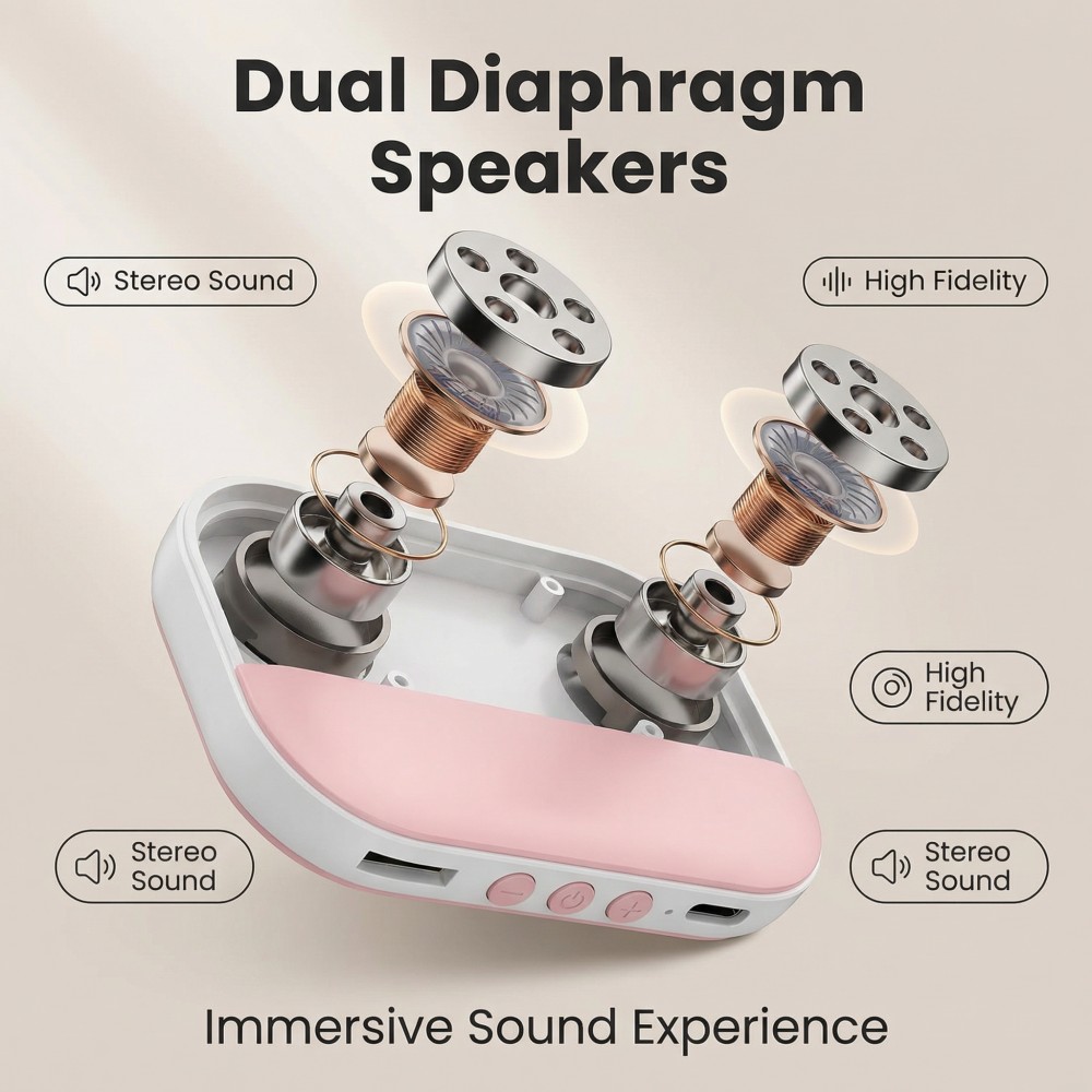 Portable Bluetooth 5.2 Speaker - огляд і ціна Home Improvement Music