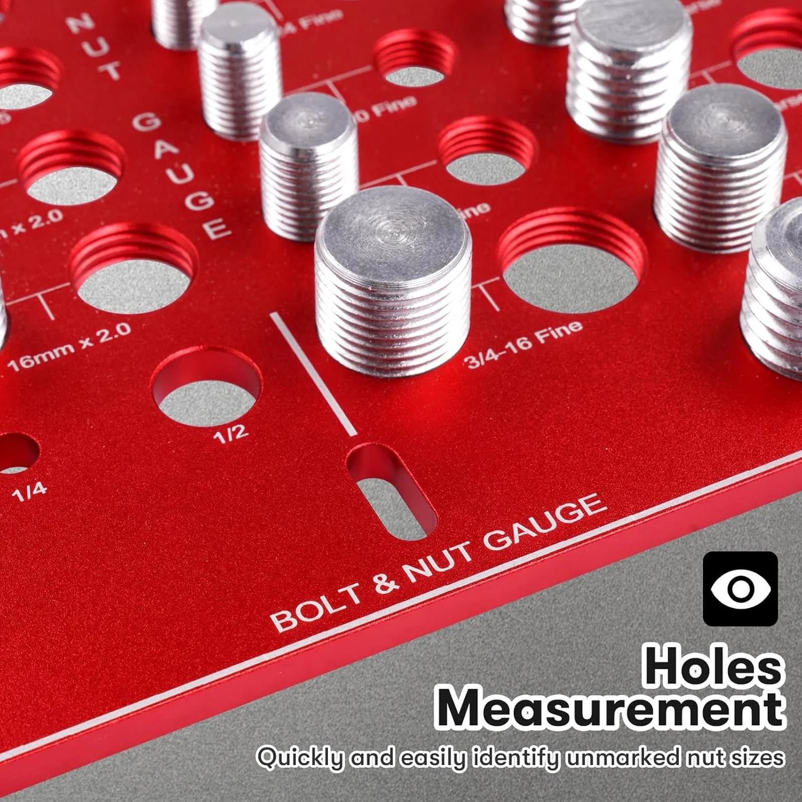 Nut and Bolt Thread Gauge Set  - огляд і ціна Home Improvement Warehouse