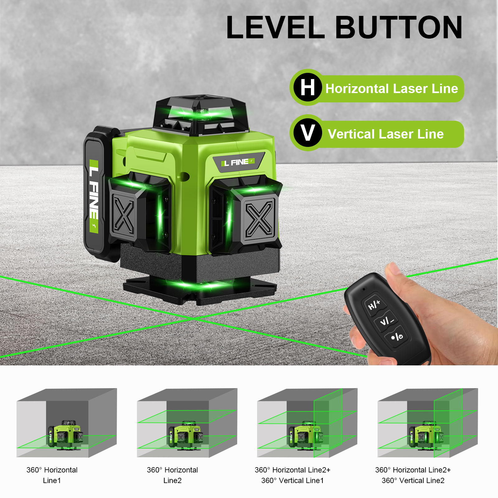 Laser Level Self-Leveling Hori - огляд і ціна Home Improvement Warehouse