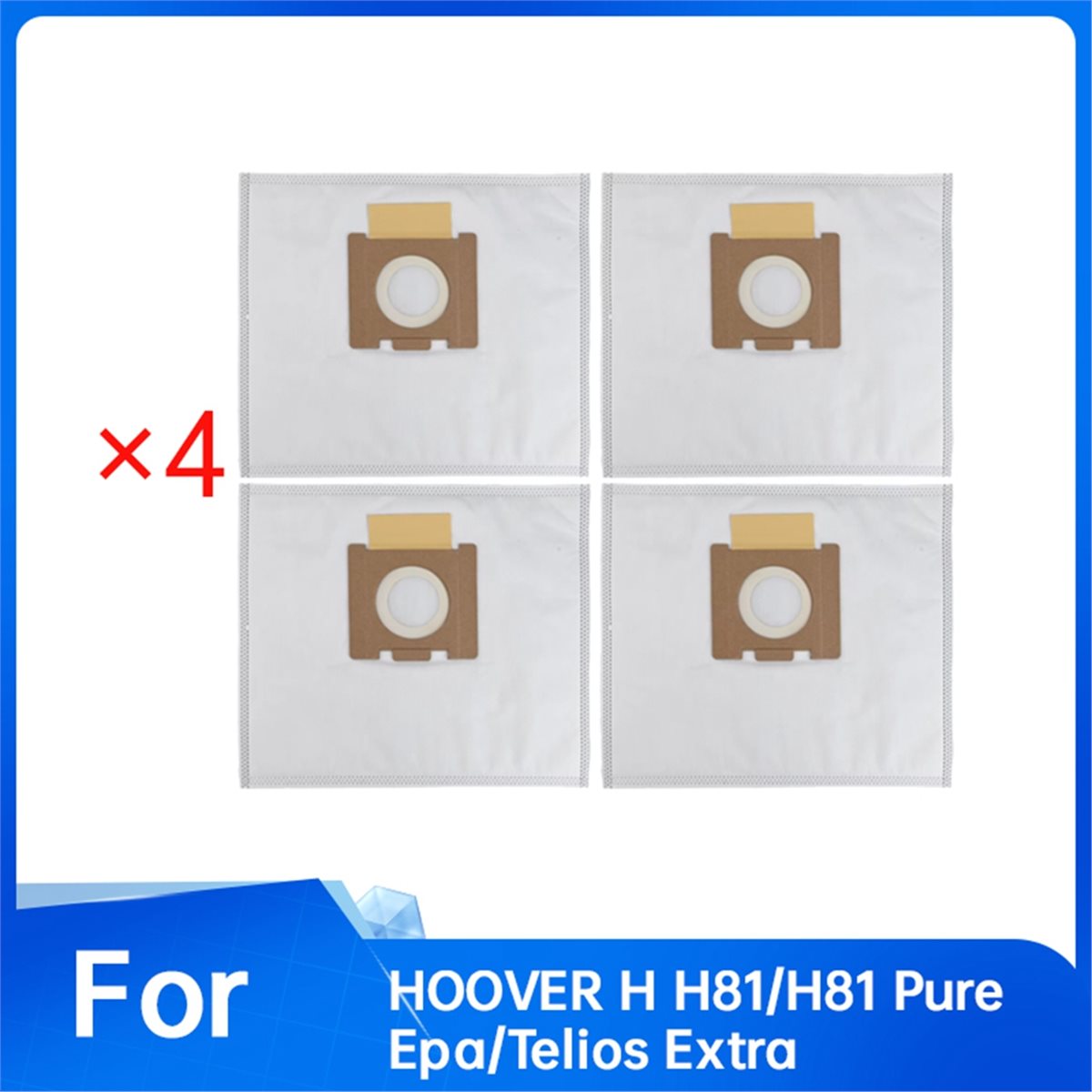 (ABJZ) 4Pcs Dust Bag for HOOVE - огляд і ціна Home Improvement Materials